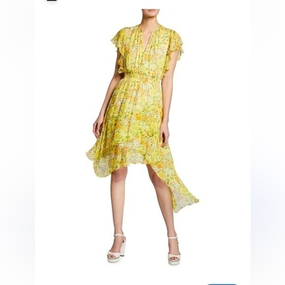 Romantic Shoshanna Summer Floral tiered dress size 2